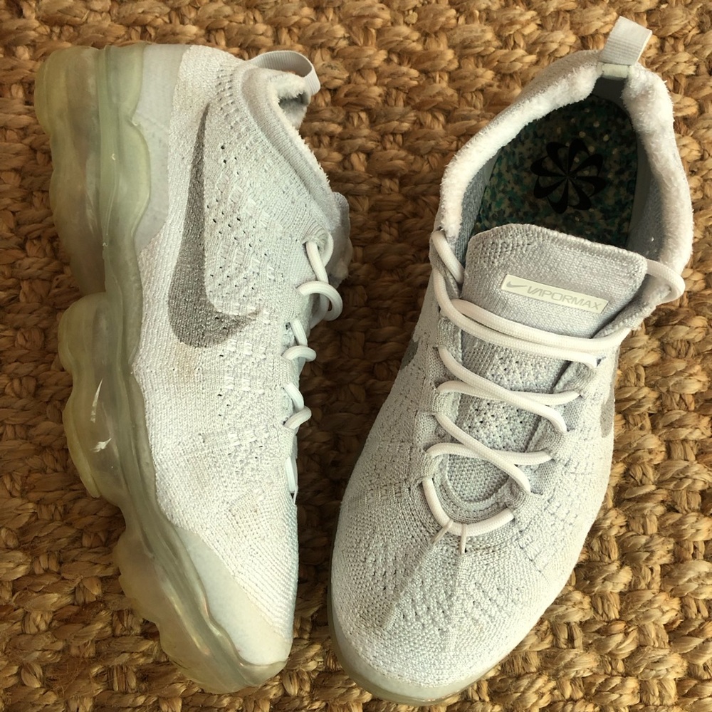 Nike Air VaporMax 2023 Flyknit 'Pure Platinum'. Size 6